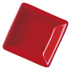 510-107:スタイル赤角小皿